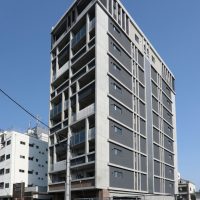 Proud-gかちどき橋_外観南西方向