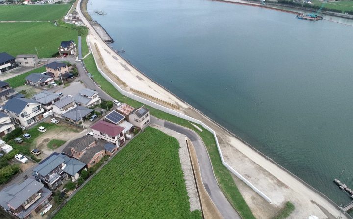 令和2年度矢倉上流地区堤防耐震対策工事