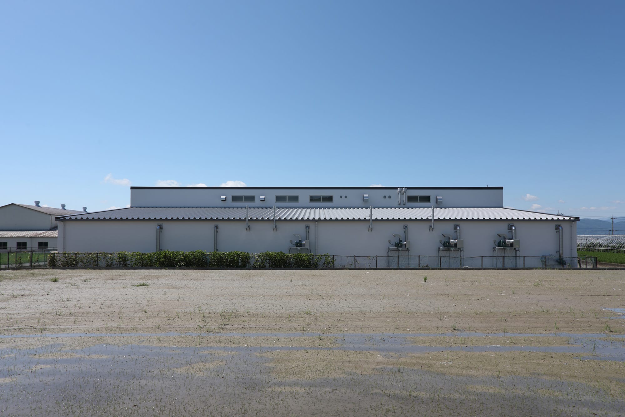 山本光学漆畑工場_外観北方向
