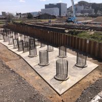 横断道岡川ランプ橋下部その1